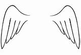 Wings Angel Coloring Pages Printable Categories sketch template