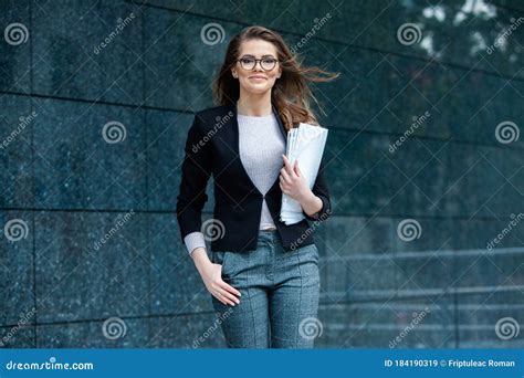 russian business lady female business leader concept stock image