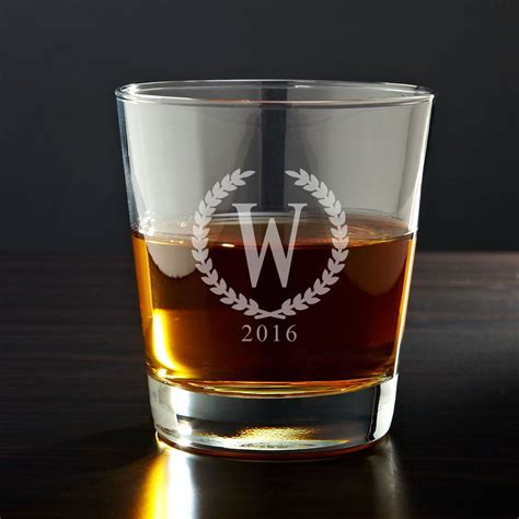 Statesman Personalized Whiskey Glass