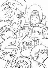 Naruto Akatsuki Colorear Shippuden Sasuke Boruto Ausmalen Lineart Itachi Kakashi Manga Uchiha Mewarnai Hípster Diabolicos Jiraya Skizzen Obito Zeichnen Lapiz sketch template