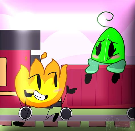 firey  leafy bfb   bossyfizhi  deviantart