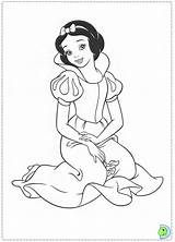 Coloring Snow Dinokids Disney Pages Print Princess Close Coloringdisney Choose Board sketch template