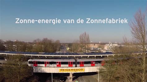 zonnefabriek metrostation reigersbos youtube