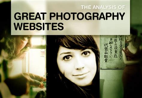 The Analysis Of Great Photography Websites With 40 Talented