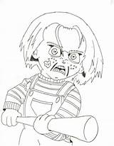 Chucky Coloring Pages Doll Killer Drawing Printable Tiffany Bride Sheets Kids Color Halloween Horror Book Serial Scary Print Angry Getdrawings sketch template