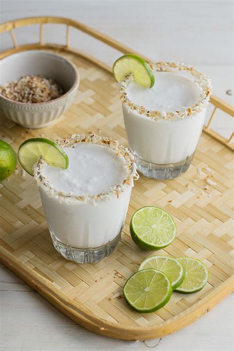 lime  da coconut cocktail