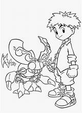Digimon Colorir Descargue Imprima sketch template