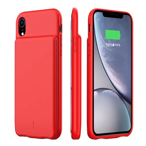 mah battery case  iphone xr smart audio output battery cover power bank  iphone xr