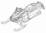 Snowmobile Patents Patenty Obrazy sketch template