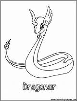 Dragonair Aerodactyl sketch template
