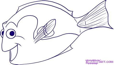 cartoons coloring pages nemo  dory coloring pages