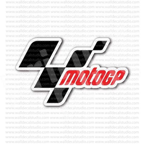 buy motogp grand prix motorcycle racing emblem sticker  print   stickers