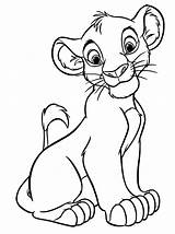 Simba Disney Walt Coloring Pages Fanpop Personajes sketch template