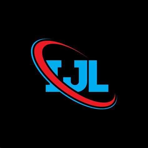 ijl logo ijl letter ijl letter logo design initials ijl logo linked  circle  uppercase