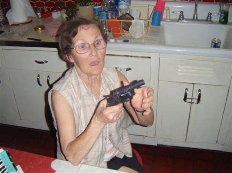 Guns Wont Protect You Old People Youre Too Old And Weak