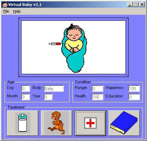 virtual baby freegamearchivecom