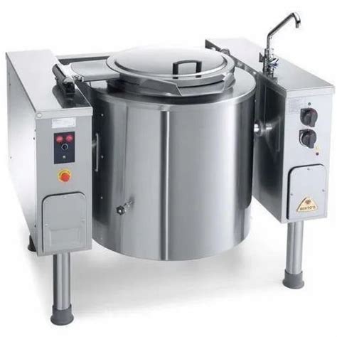 steam boiling pan at best price in india