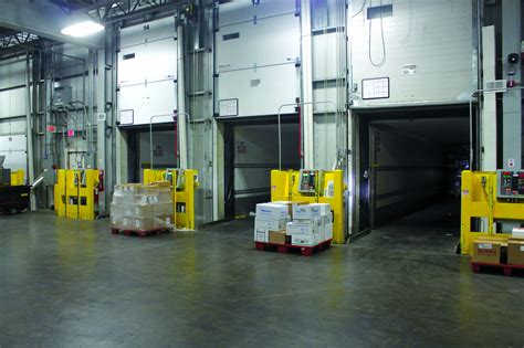 impactable dock doors  increase safety  warehouses construction