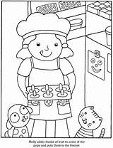 Coloring Kids Pages Color Cook Snacks Cookbook Healthy Dover Publications Printable Doverpublications Sheets Welcome Colouring sketch template