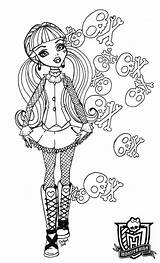 Monster High Coloring Pages Printable Draculaura Color Party Kids Jadedragonne Book Deviantart Print Birthday Drawing Draw Sheets Dolls Filminspector Gratis sketch template
