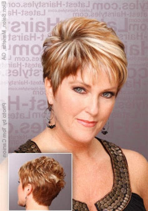 Image Result For Short Haircuts For Women Over 50 Front