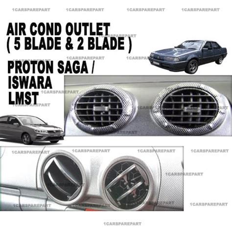 proton saga iswara lmst air cond outlet  blade  blade shopee malaysia