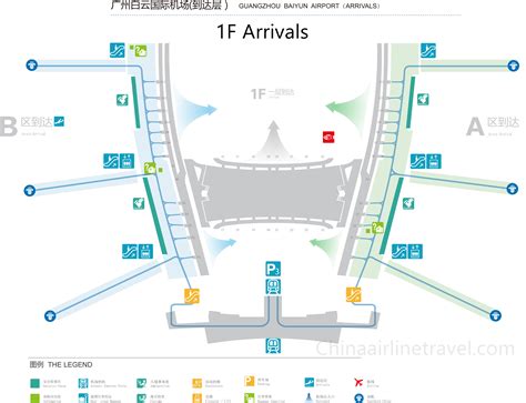 terminal  layout plan  guangzhou baiyun airport  layout