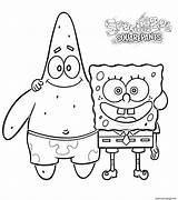 Spongebob Colouring Sponge Esponja Tots sketch template