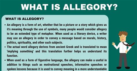 allegory definition  helpful examples  allegory  conversation