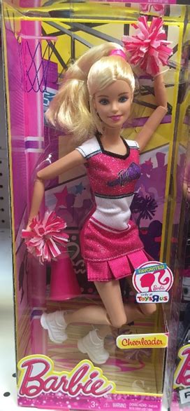 2014 2015 Tru Career Barbie Cheerleader Toy Sisters