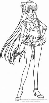 Sailor Venus Crystal Colorier Stampare Cartonionline Coloriages Impressão sketch template