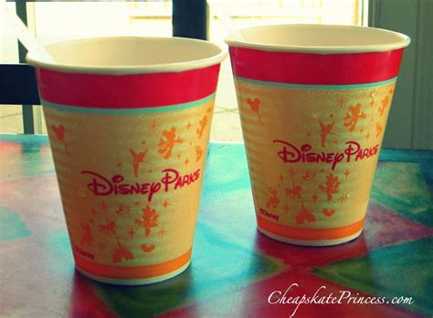 Free Drink Refills At Disney World Theme Parks A Cheapskate Princess