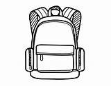 Coloring Backpack School Book Drawing Eraser Child Coloringcrew Pencil sketch template