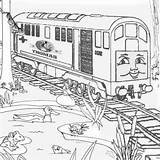 Colouring Boco Engine Duck Pond Tank sketch template