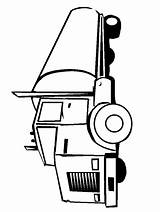 Coloring Pages Semi Truck Popular sketch template