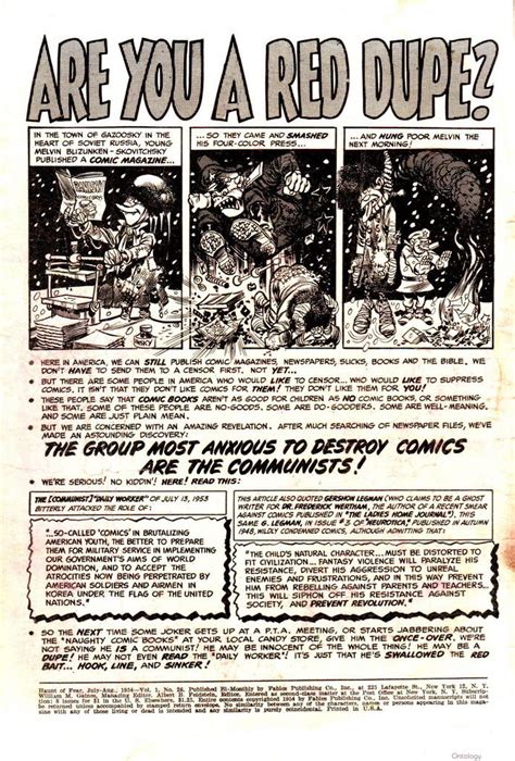 history of comics censorship part 1 comic book legal