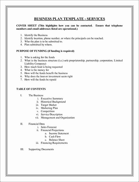 simple business plan template  sampletemplatess sampletemplatess