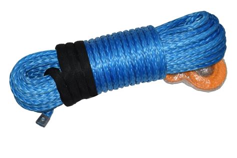 blue mmm synthetic ropeatv winch cablewinch rope mmboat winch ropewinch