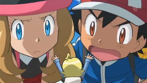 Ash Y Serena Descubren Que Citron Es Lider De Gym By