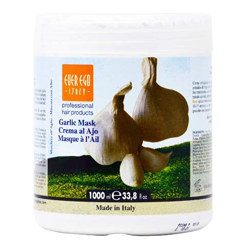 alter ego italy garlic mask hot oil treatment with garlic 33 8 ounce
