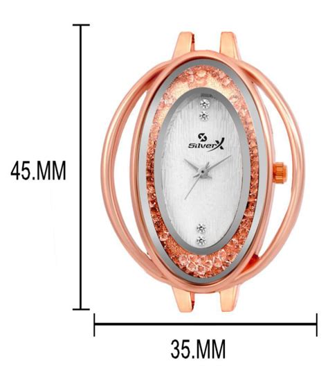 Silverx Stainless Steel Oval Womens Watch Price In India Buy Silverx