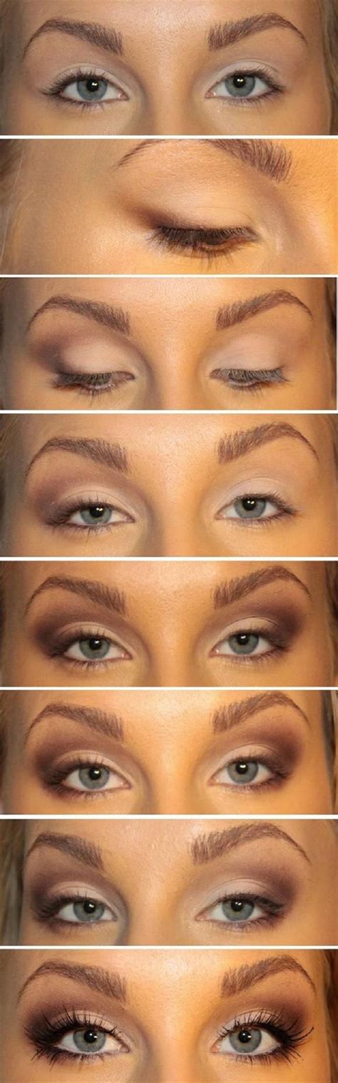 top 10 fall brown smoky eye tutorials big eyes makeup brown eyeshadow tutorial eye makeup