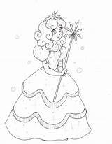 Coloring Pages Glinda Witch Oz Wizard Good Doodle Wicked Getcolorings Deviantart Getdrawings sketch template