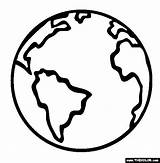 Coloring Pages Globe Popular sketch template