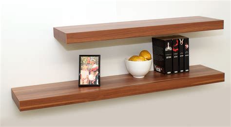 walnut floating shelf kit xxmm mastershelf