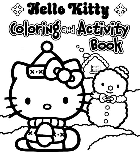 kitty coloring book