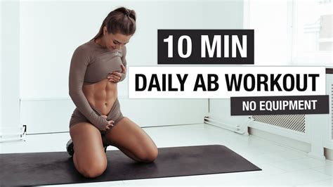 10 Min Daily Ab Workout Intense Youtube