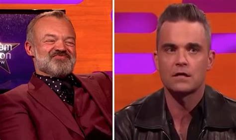 graham norton reveals a robbie williams moment couldn t be