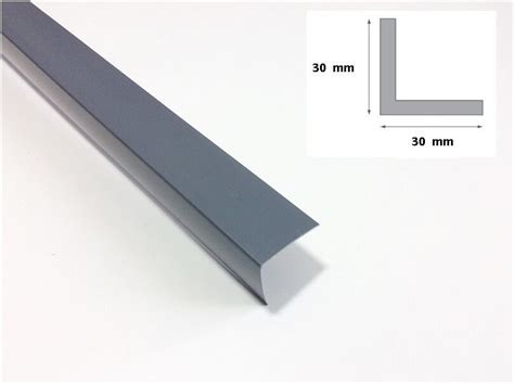 Grey Plastic Pvc Corner 90 Degree Angle Trim 2 5 Meters Various