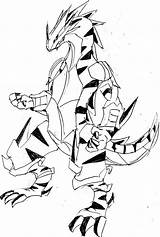 Digimon Selfmade sketch template
